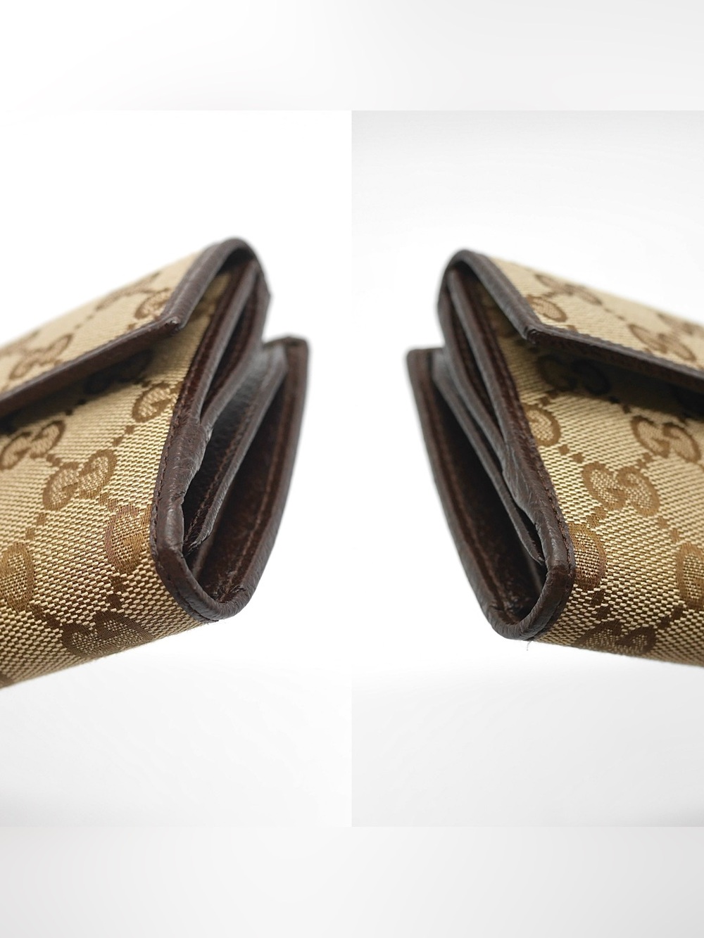 🍓GUCCI GG Envelop Canvas Wallet - Picture 10 of 13
